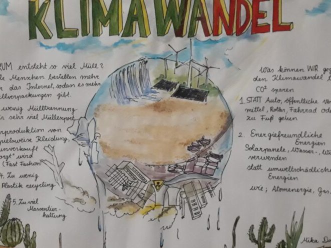 Erdkunde-Poster