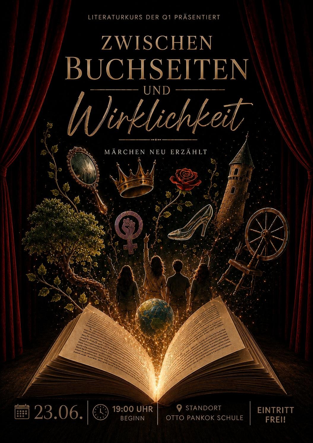 Plakat Literaturkurs Q1 2026